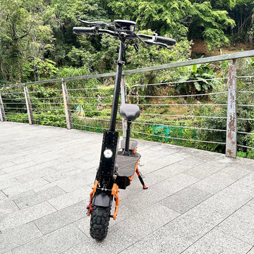 How do you make your Electric Scooter ride more comfortable?