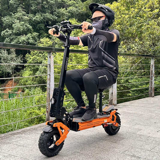 Electric Scooter Review Foldable with Seat Adults Top Liideway1