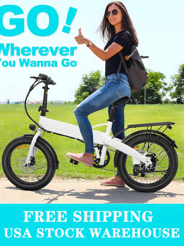 Electric Bike for Adults 750W Motor Foldable Bikes Liideway 2006-A