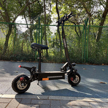 Best Foldable Electric Scooter with Seat for Adults Liideway T1