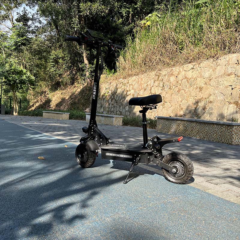 Electric Scooter for Adults Big Tire with Seat Factory Liideway T1