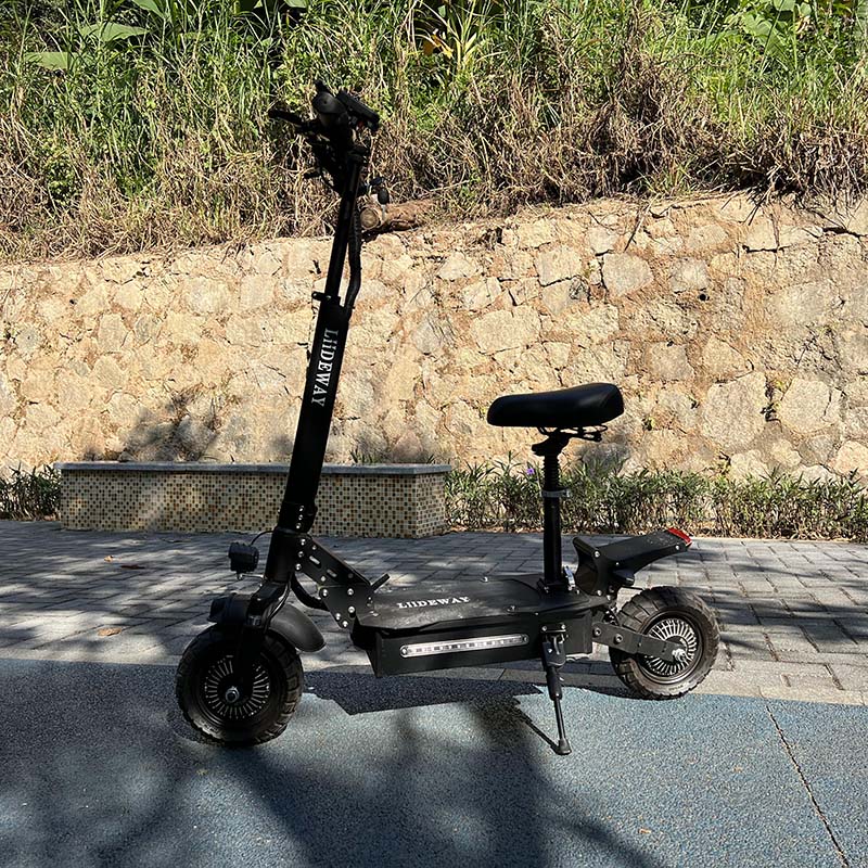 Long-range Electric Scooter Off-Road with Seat Folding Liideway T1