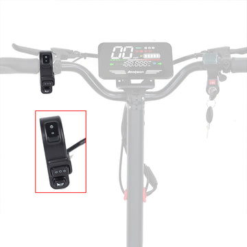4-in-1 Switch Horn Steering Headlights Double Flash Electric Scooter Motorcycle Accessories