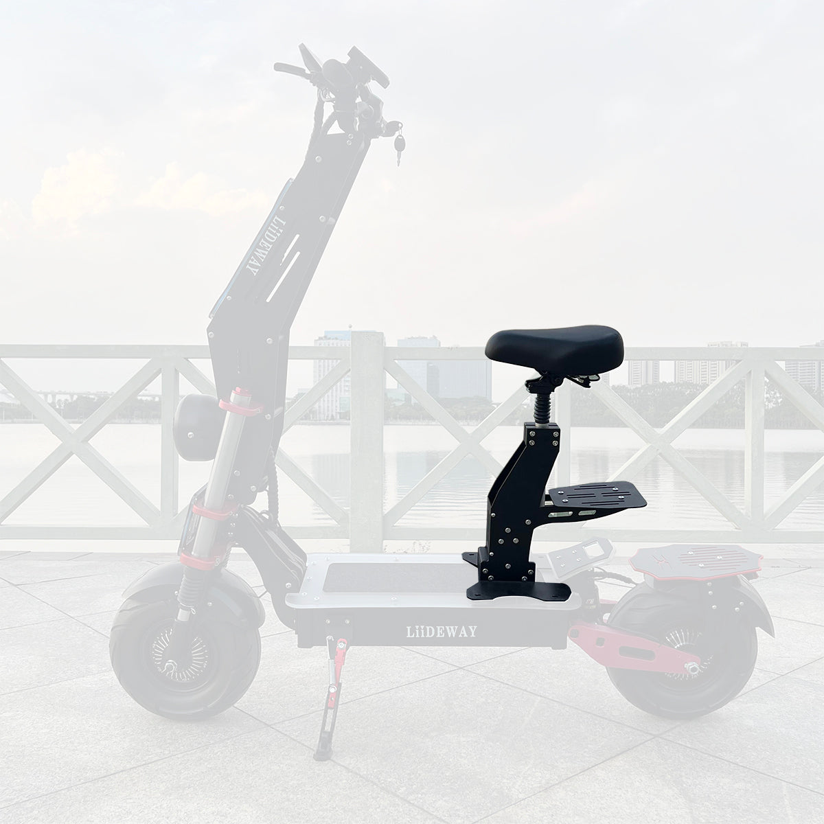 Electric Scooter Seat Adjustable  Accessories Folding Scooter