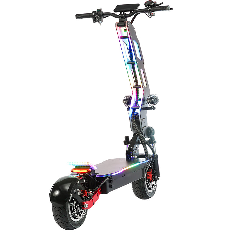 Electric scooter 11inch off road liideway T9 double motor
