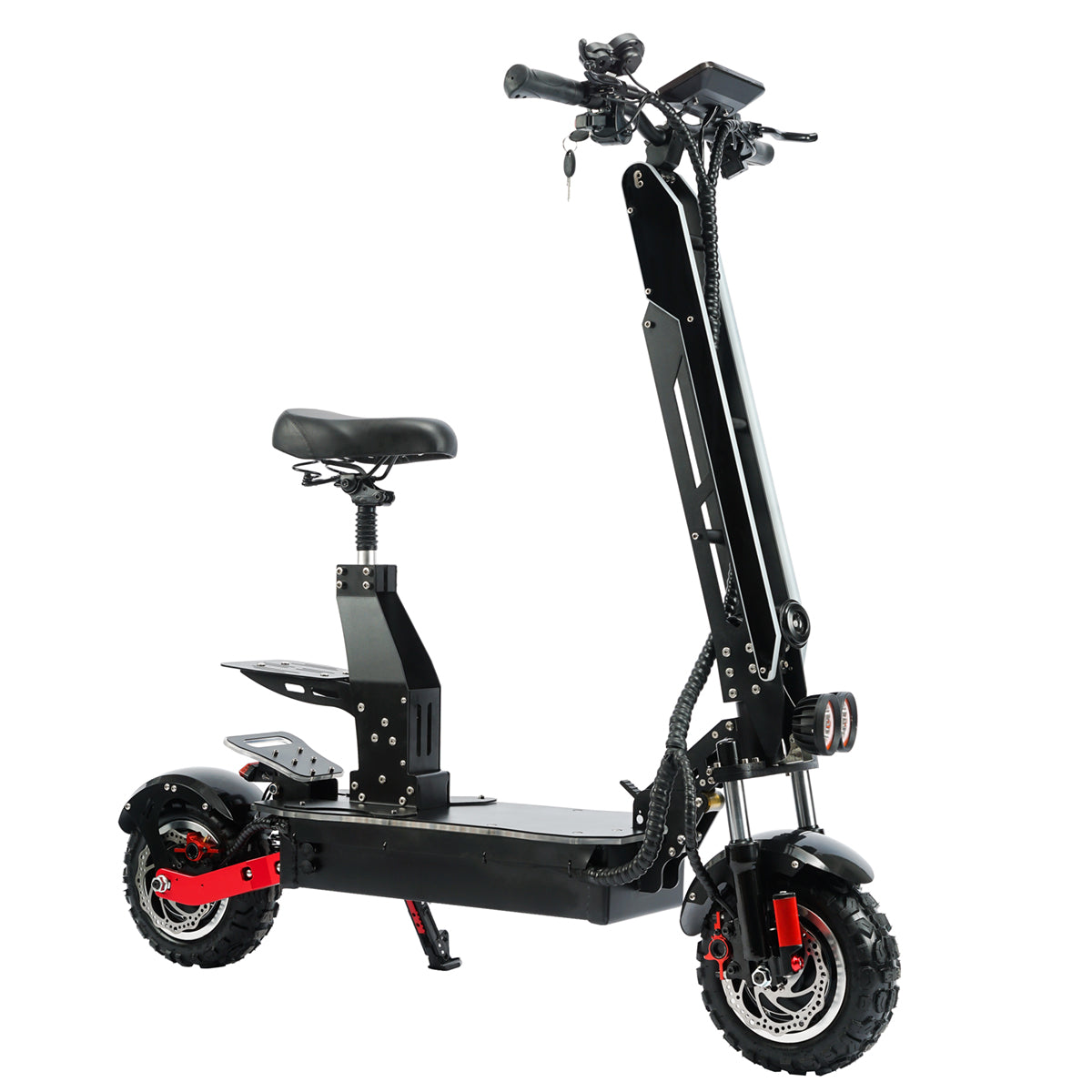 electric scooter with seat