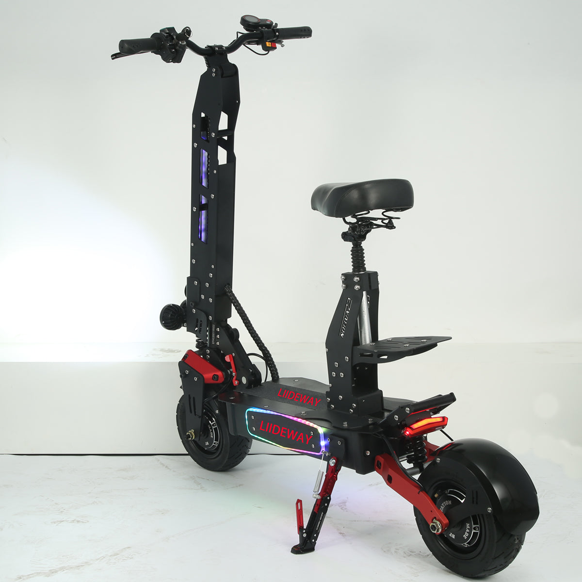 electric scooter with seat