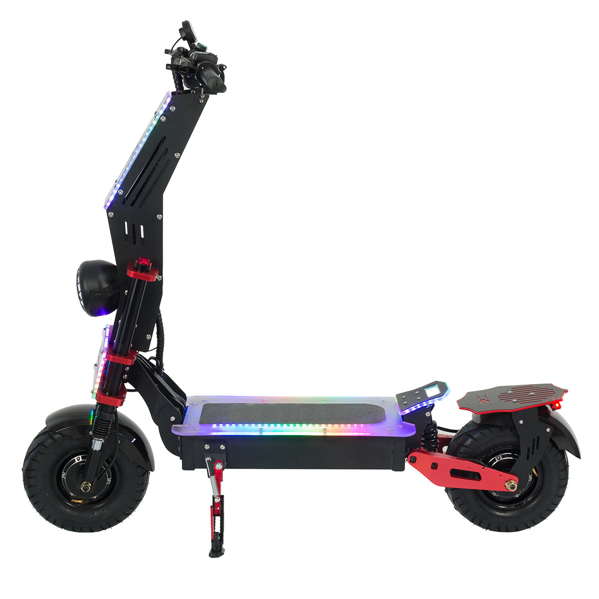 Electric scooter off road double motor T6 14inch 72v 40Ah