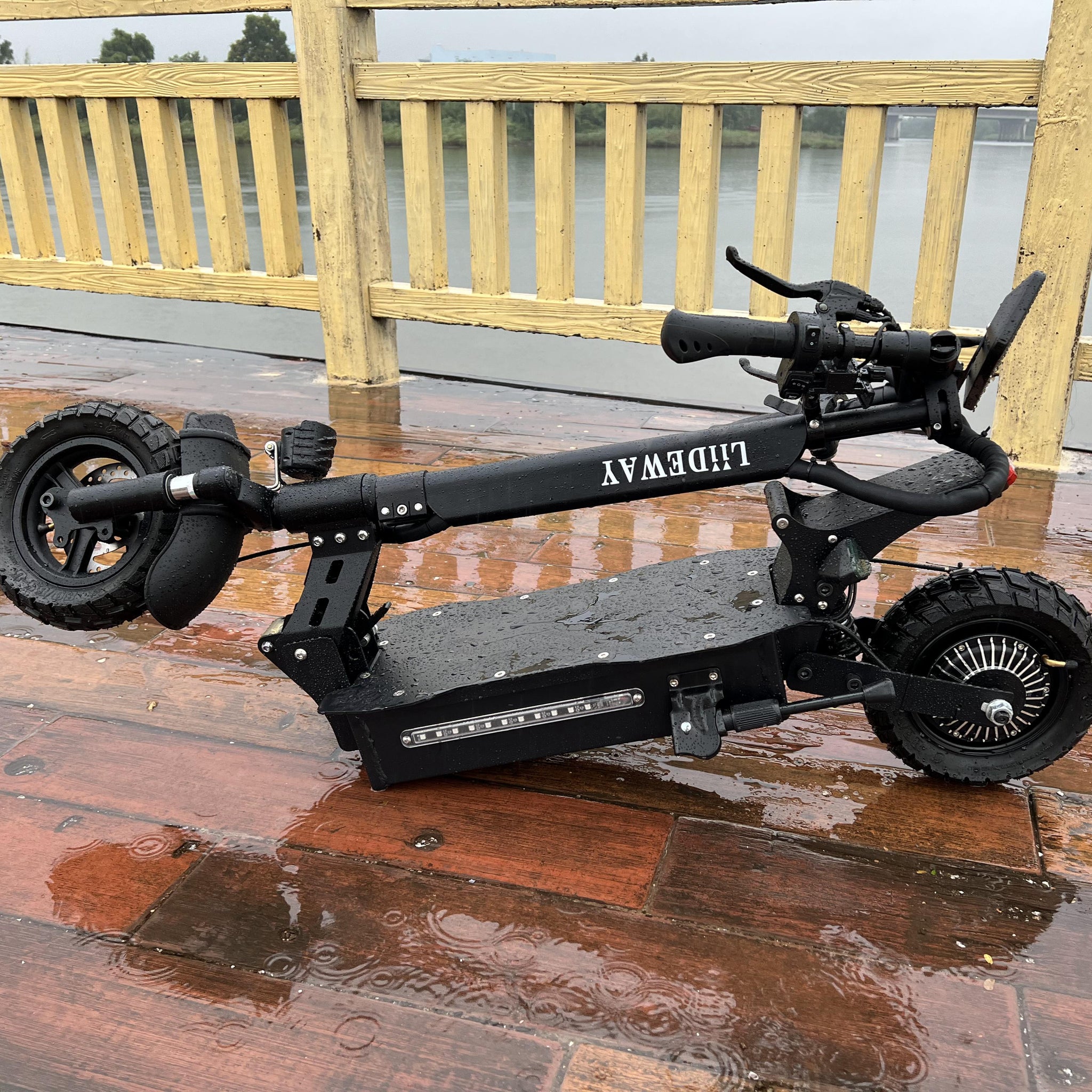 Best Electric Scooter for Adults Foldable Single Motor Liideway T1